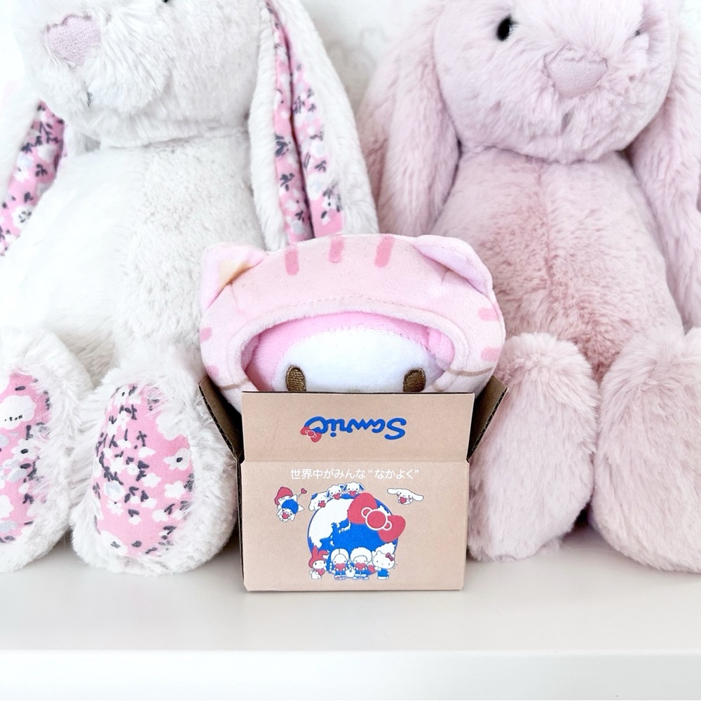Sanrio Japan My Melody Neko Box Plush